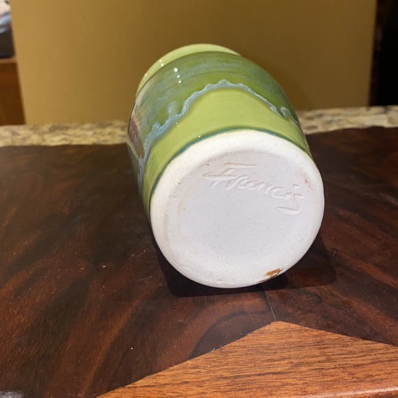 Studio art pottery bud vase 5.5 inches - Picture 8 of 8